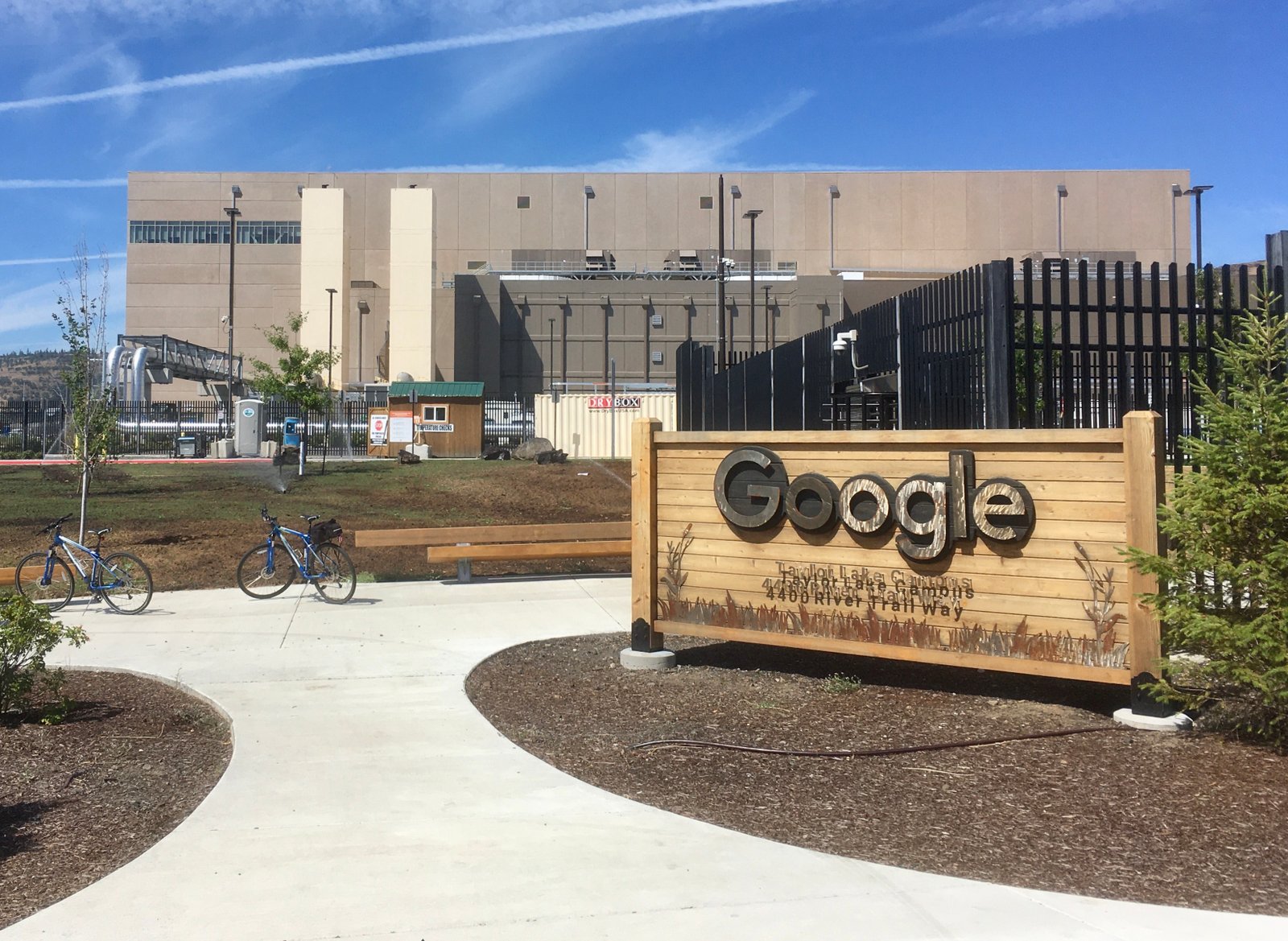 A Google data center in The Dalles, Oregon.