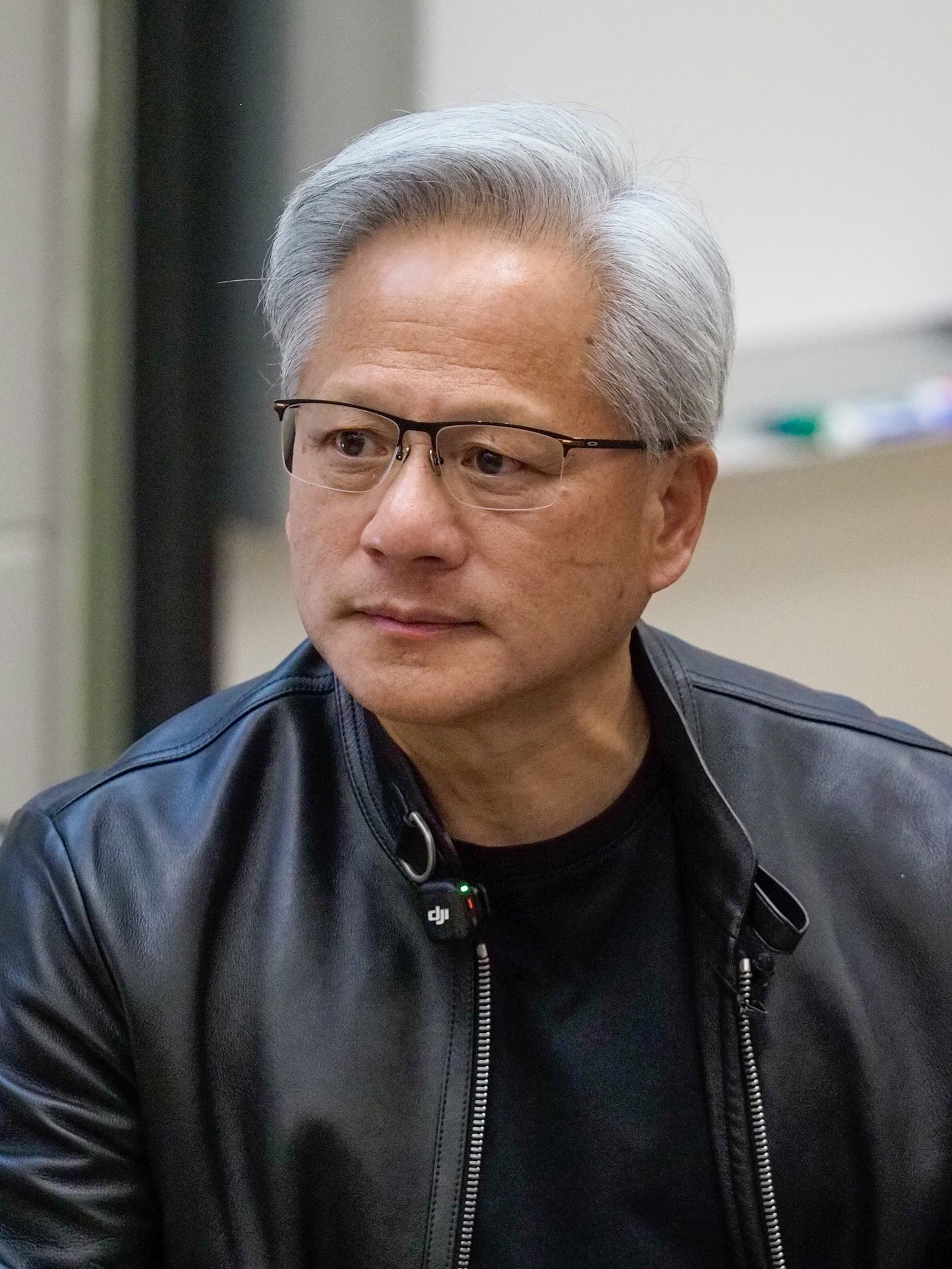 NVIDIA founder and CEO Jensen Huang during a fireside chat at Stanford University on April 30, 2026.