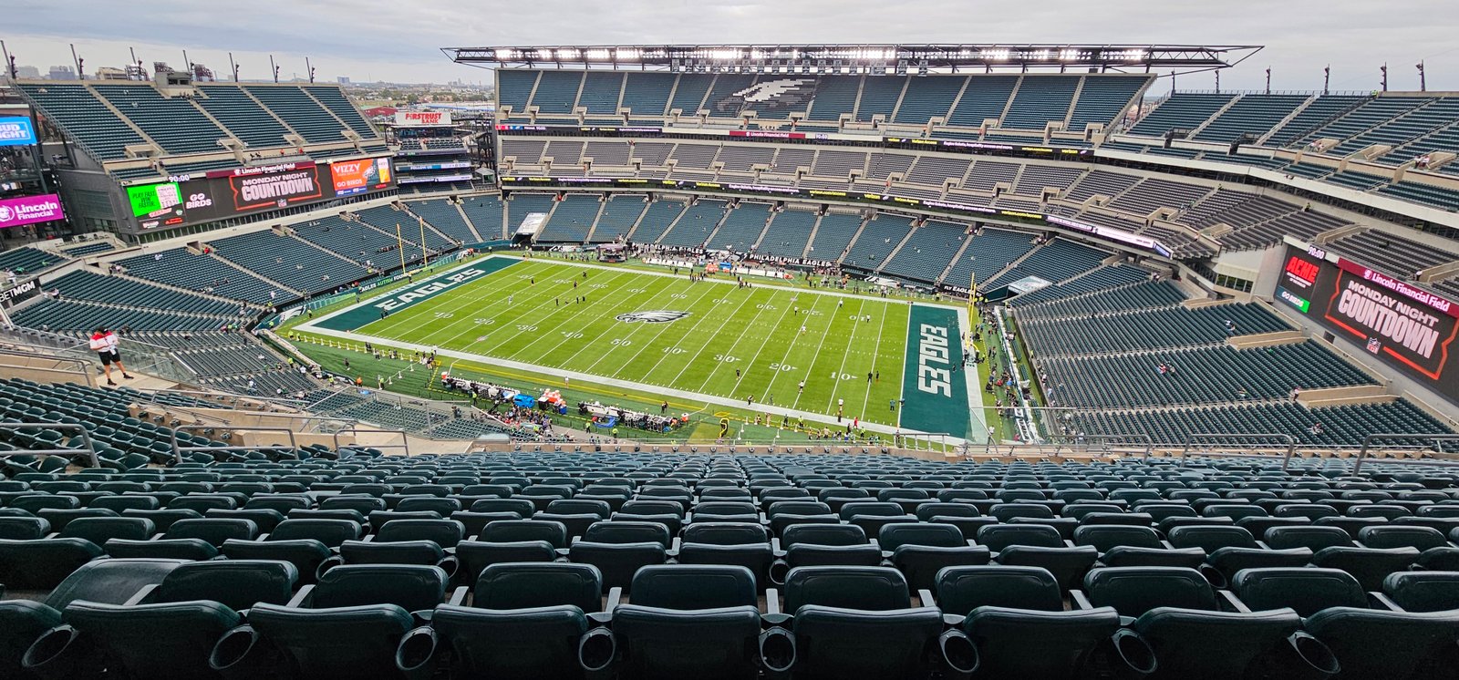 Lincoln Financial Field, home of the Philadelphia Eagles, before a September 2024 game.