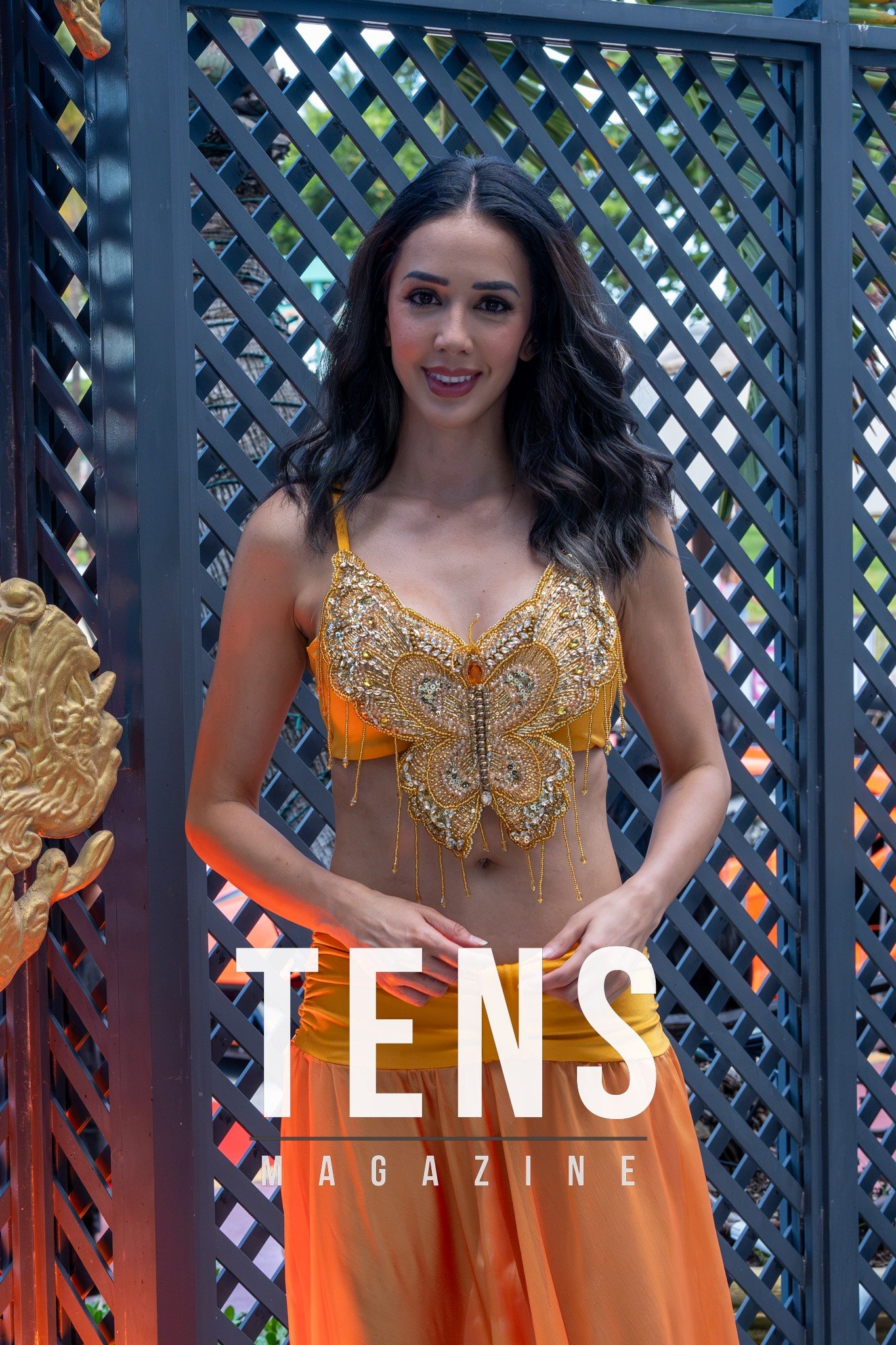 Estela Trevizo photographed during TENS Magazine coverage in Miami